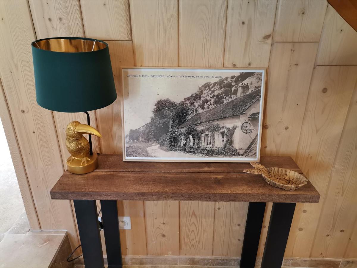 L'Alcove Des Falaises Rochefort-sur-Nenon Eksteriør bilde